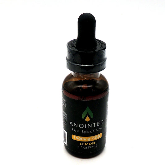 Annointed 1500MG CBD Lemon Tincture